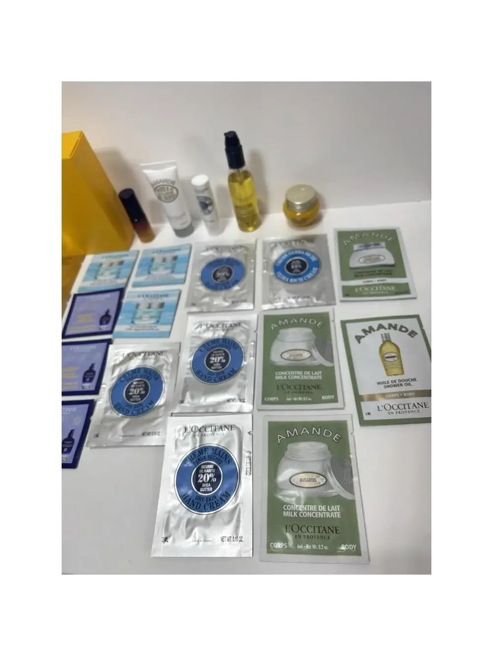 L'Occitane Best Sellers Gift Set 28pc Assorted Skincare Body Care New